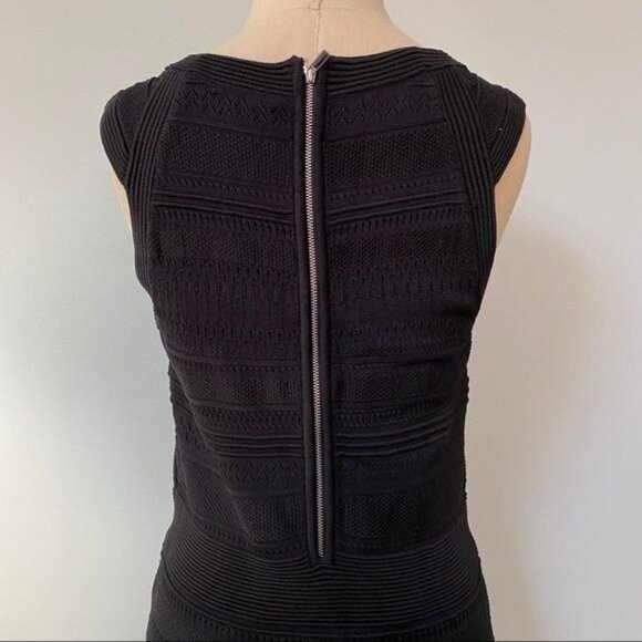 Cache Black Cocktail Bodycon Dress - Picture 11 of 14